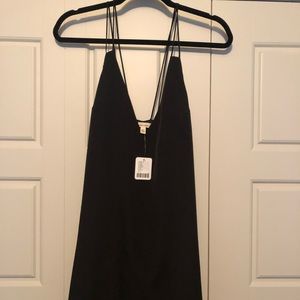 Urban Outfitters black slip dress
